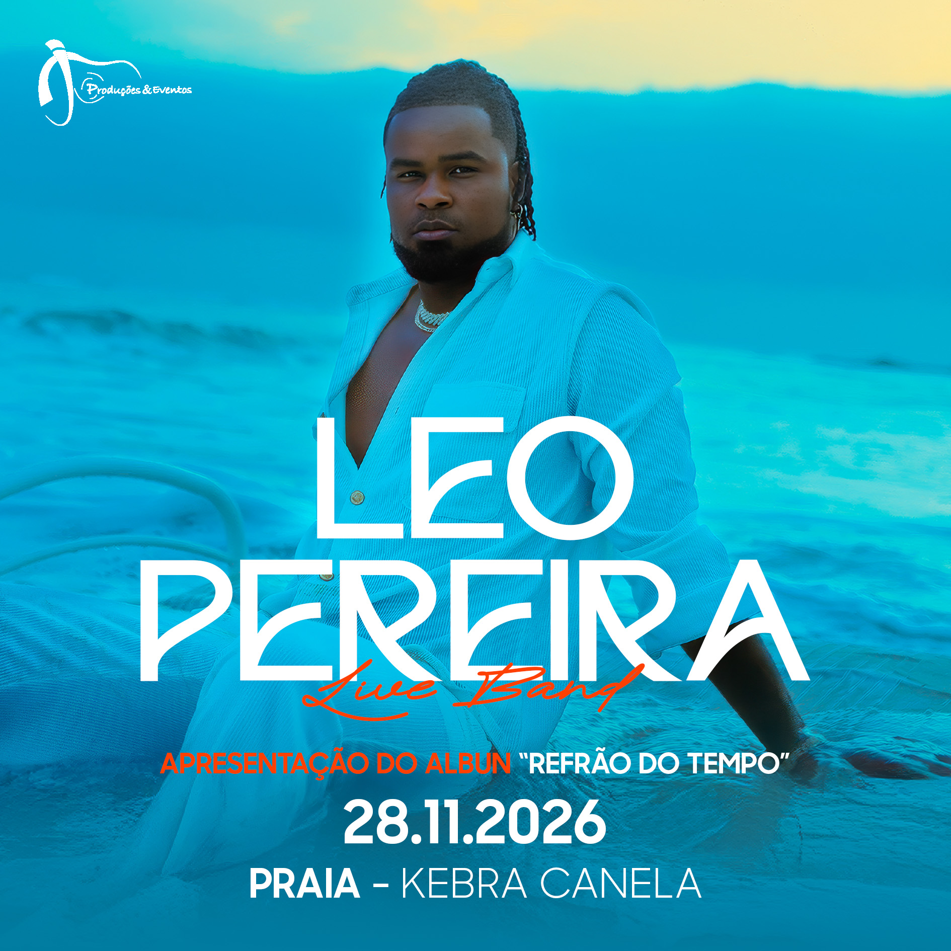 LEO PEREIRA - Apresentação do álbum "Refrão do Tempo" - 1ºLote